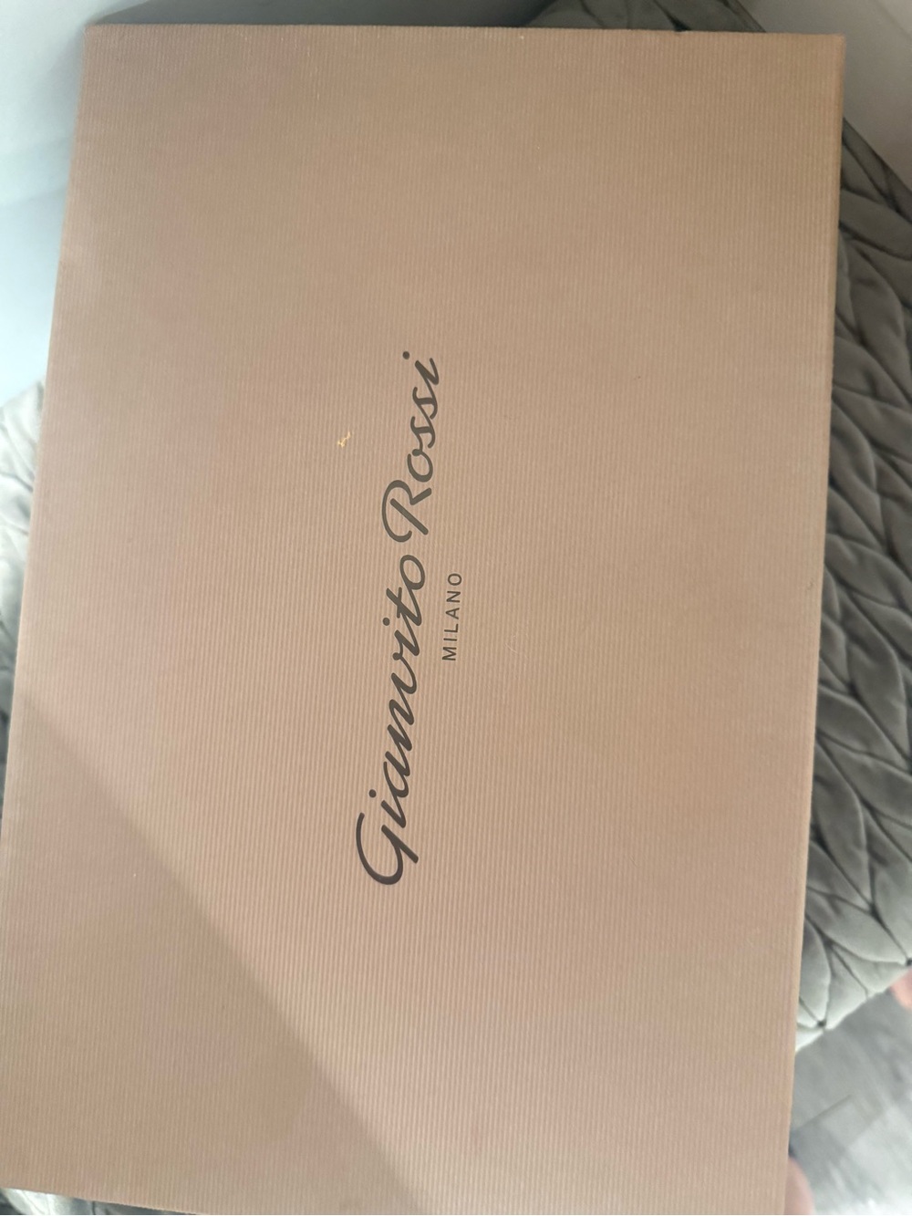 Gianvito Rossi Blush Pink Shoe Box